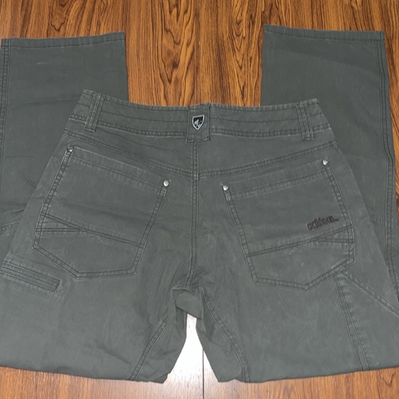 Kuhl revolvr legendary Mens dk Grey Work Outdoor Pants 22F Size 30x30 5232 - Picture 5 of 6